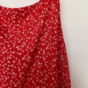 Wild Fable Red Jumpsuit